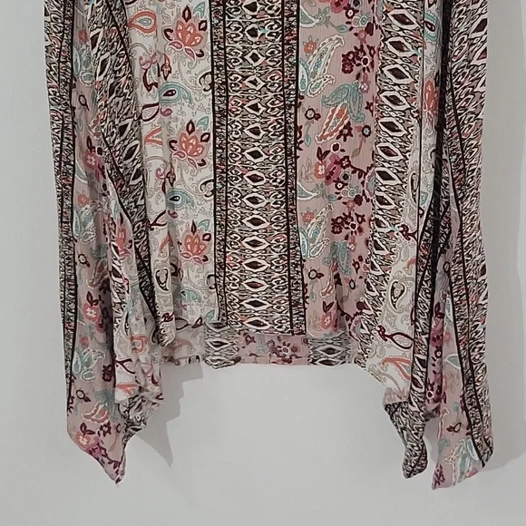 NAIF Boho Paisley Print Sleeveless Mini Dress in Soft Lightweight Fabric - Picture 3 of 8